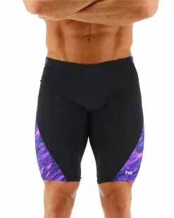 TYR Men's Cadence Blade Splice Jammer Swimsuit -TYR Shop CandenceJammerPurple 877f50aa b3e7 4194 8064 2544f8a8b58b