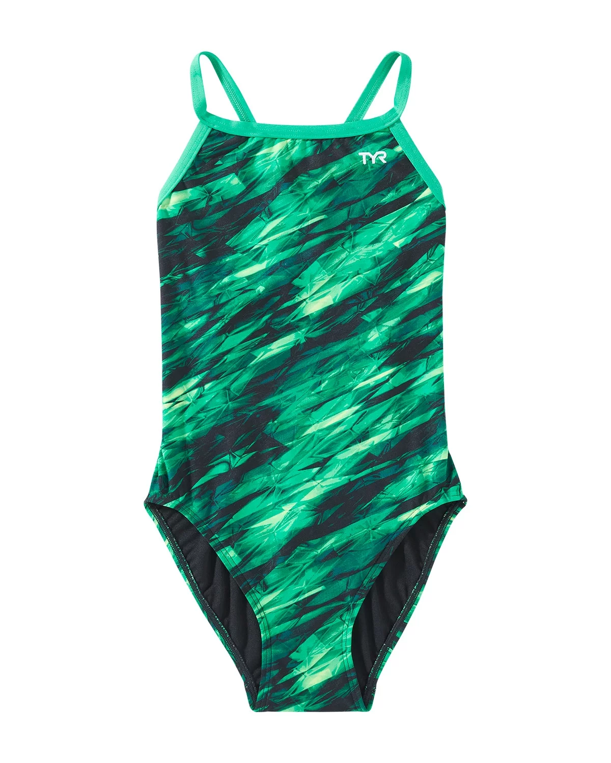 TYR Durafast Elite® Girls' Diamondfit Swimsuit - Vitric 3 TYR Durafast Elite® Girls' Diamondfit Swimsuit - Vitric