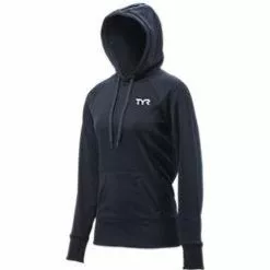 TYR Women's Black Alliance Pullover Hoodie In X-Small