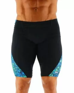TYR Men's Nebulous Splice Jammer Swimsuit 10 TYR Men's Nebulous Splice Jammer Swimsuit -TYR Shop NebulousBlueGreenJammer fec64f26 baa0 45d1 8c02 0083afeb3f4d