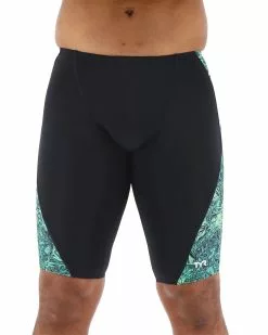 TYR Boy's Nebulous Splice Jammer Swimsuit -TYR Shop NebulousGreenJammer