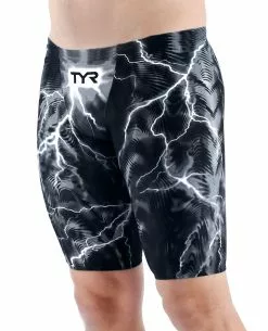 TYR Men's Venzo Phantom Oblivion High Waist Jammer Tech Suit 5 TYR Men's Venzo Phantom Oblivion High Waist Jammer Tech Suit -TYR Shop OblivionJammerBlack
