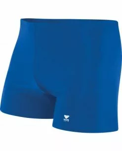TYReco Men's Solid Square Leg Swimsuit -TYR Shop SSQU1A 425 4
