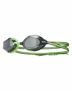 TYR BlackOps 140 EV Racing Junior Fit Goggles -TYR Shop TYRBLACKOPS140EVRACINGMIRROREDJUNIORFITGOGGLESSmokeGreen