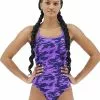 TYR Women's Camo Diamondfit Swimsuit 1 TYR Women's Camo Diamondfit Swimsuit -TYR Shop TYRCamoDiamondPurple e4382b4f 9221 4e37 81c0 b8c48b17a381