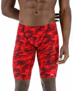 TYR Boy's Camo Jammer Swimsuit -TYR Shop TYRCamoJammerRed