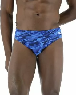 TYR Boy's Camo Racer Swimsuit -TYR Shop TYRCamoRacerBlue
