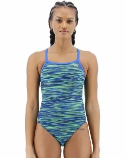 TYR Girl's Fizzy Diamondfit Swimsuit