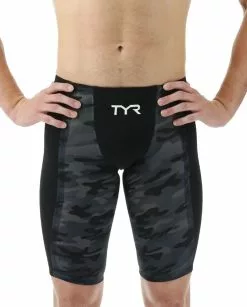 TYR Men's Shockwave High Waist Camo Jammer Tech Suit