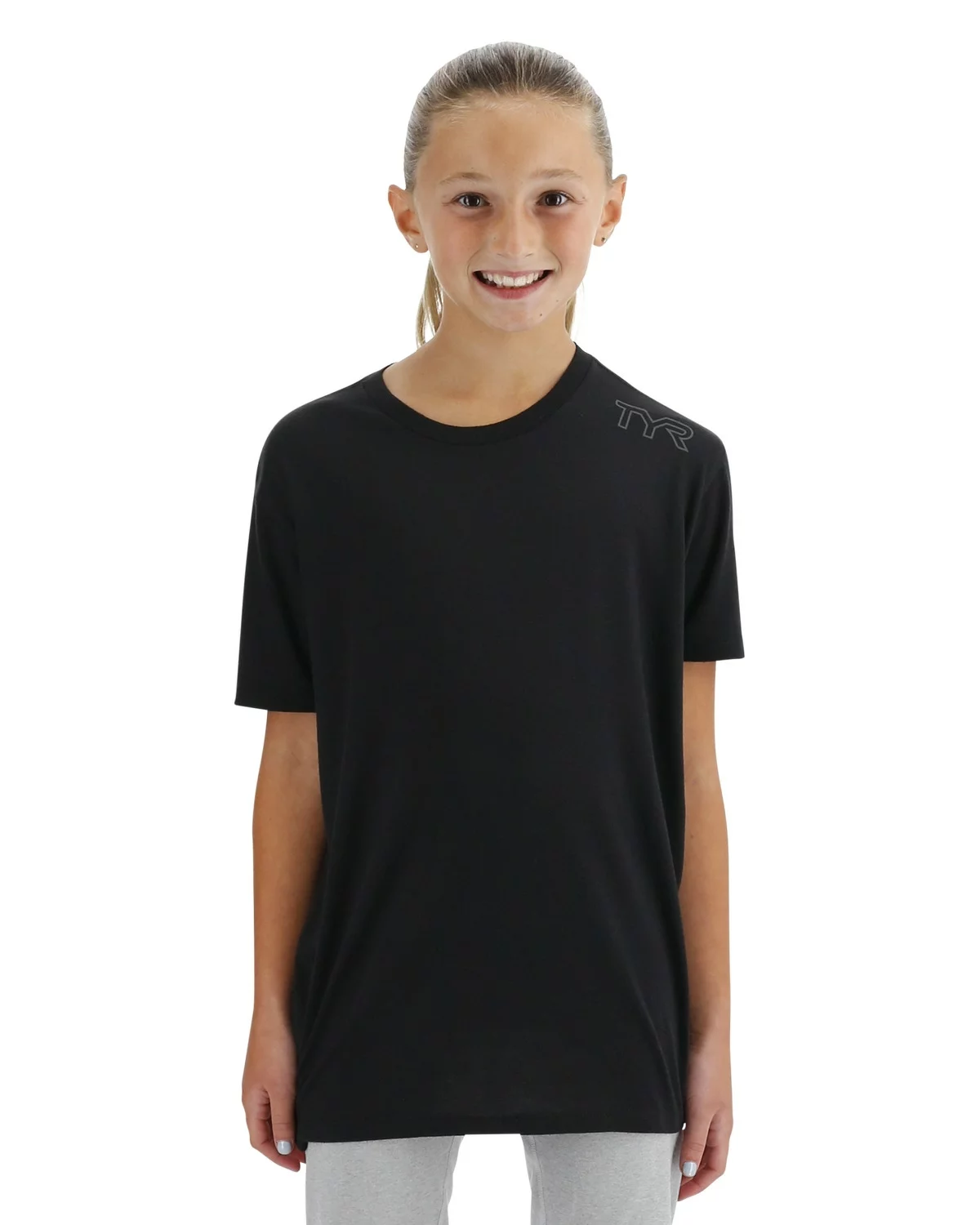 TYR UltraSoft Youth Tri-Blend Tech Tee 3 TYR UltraSoft Youth Tri-Blend Tech Tee