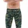 TYR Men's Venzo Camo High Waist Jammer Tech Suit -TYR Shop VenzoCamoOlive