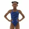 TYR Durafast Elite® Girls' Cutoutfit Swimsuit - Fizzy -TYR Shop cfiz7y 420 main01 2