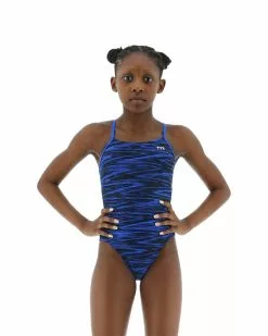 TYR Durafast Elite® Girls' Cutoutfit Swimsuit - Fizzy