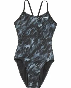 TYR Durafast Elite® Girls' Cutoutfit Swimsuit - Draco