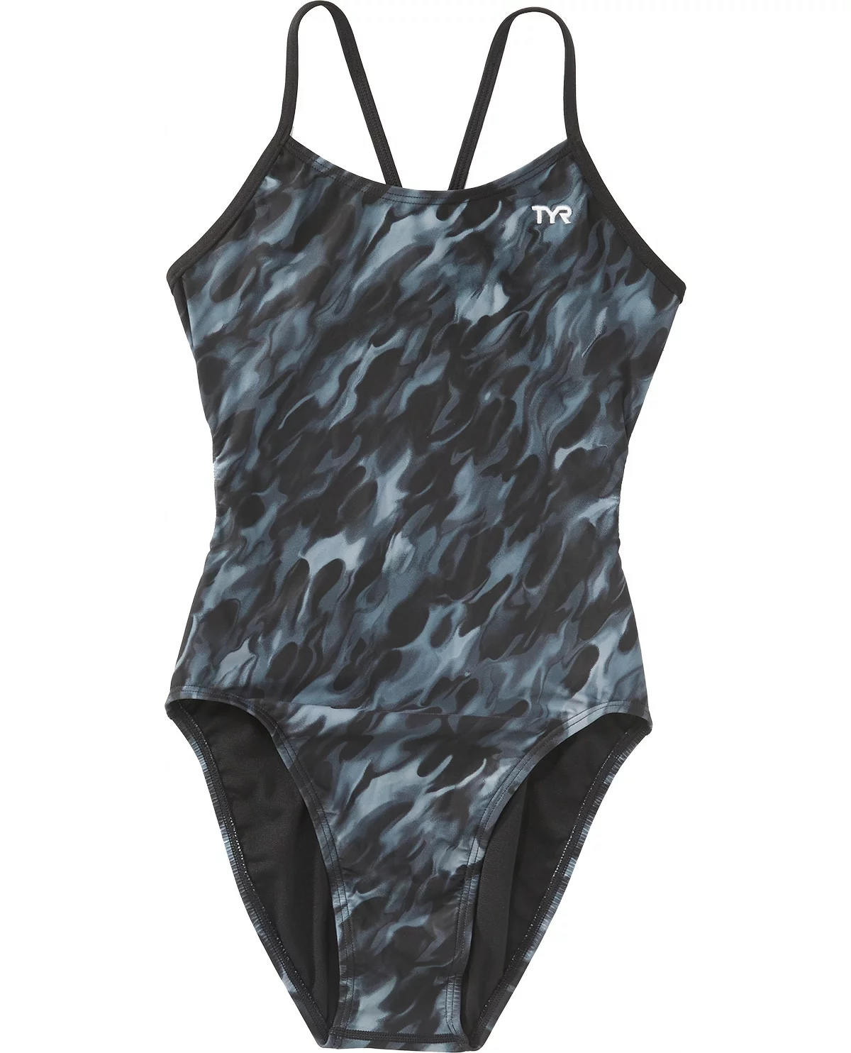 TYR Durafast Elite® Girls' Cutoutfit Swimsuit - Draco 3 TYR Durafast Elite® Girls' Cutoutfit Swimsuit - Draco