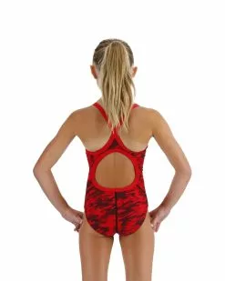 TYR Durafast Elite® Girls' Diamondfit Swimsuit - Camo 8 TYR Durafast Elite® Girls' Diamondfit Swimsuit - Camo -TYR Shop dcam7y 610 alt04 2