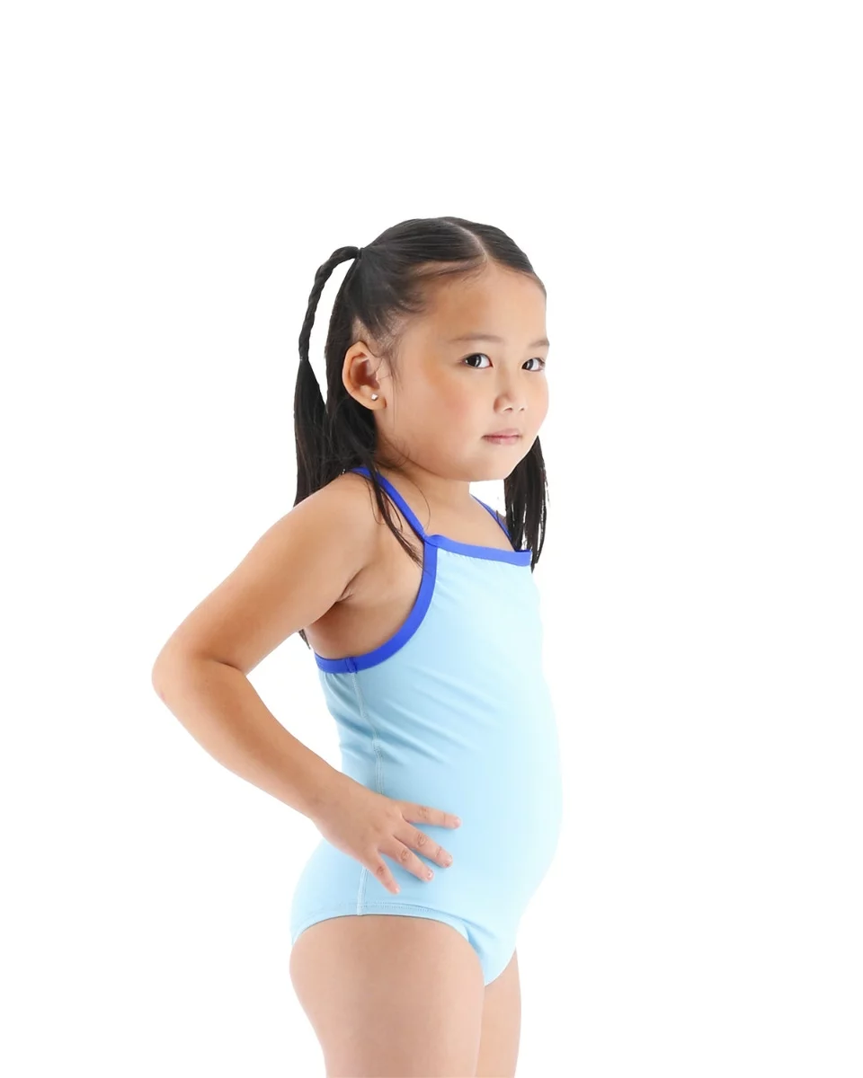 TYR Durafast Lite® Girls' Diamondfit Swimsuit - Solid 8 TYR Durafast Lite® Girls' Diamondfit Swimsuit - Solid - Image 6