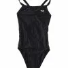 TYReco™ Girls' Diamondfit Swimsuit - Solid -TYR Shop dsol1y 001 alt01