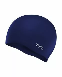 TYR Youth Silicone Wrinkle-Free Swim Cap