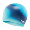TYR Youth Silicone Swim Cap - Tie Dye