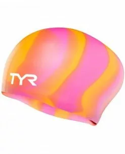TYR Long Hair Silicone Swim Cap 7 TYR Long Hair Silicone Swim Cap -TYR Shop lcslm 801 alt1