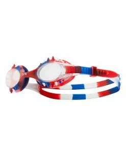 TYR Kids' Swimple Goggles - Tie Dye Spikes