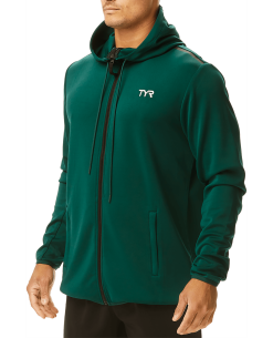 TYR Men's Alliance Podium Full Zip Hoodie -TYR Shop mtfzh2a 310 alt305b