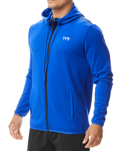 TYR Men's Alliance Podium Full Zip Hoodie -TYR Shop mtfzh2a 428 alt305b