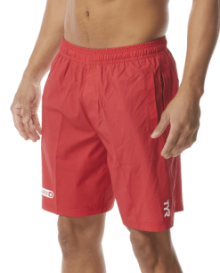 TYR Guard Men's Solid Lake Front Land To Water Short