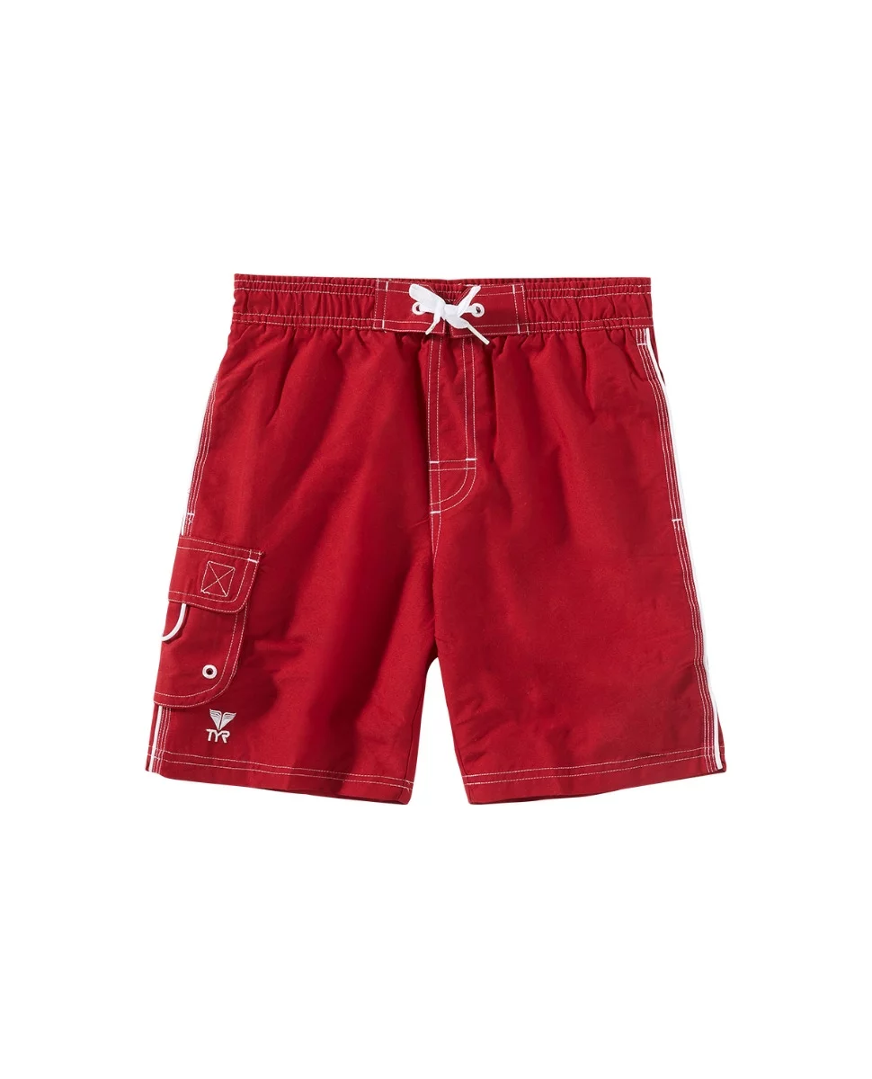 TYR Boys' Challenger Swim Short - Solid 3 TYR Boys' Challenger Swim Short - Solid