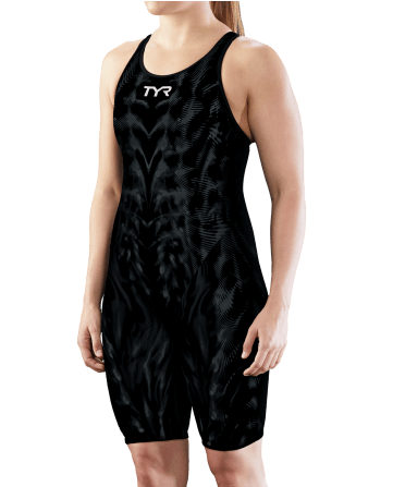 TYR Women's Limited Addition Venzo Phantom Open Back Tech Suit -- Size 24 In Onyx Only 3 TYR Women's Limited Addition Venzo Phantom Open Back Tech Suit -- Size 24 In Onyx Only